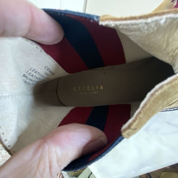 CECELIA NEW YORK GEMMA SLIPWEDGE BOOT NUTELLA Size 9 Fall Chelsea Almond Toe - Picture 10 of 10